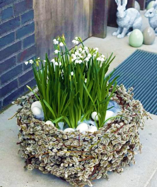 spring holiday table centerpieces