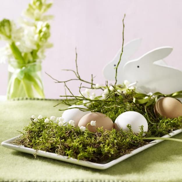 spring holiday table centerpieces
