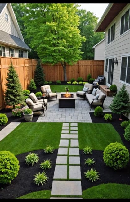 yard landscaping outdoor home decor