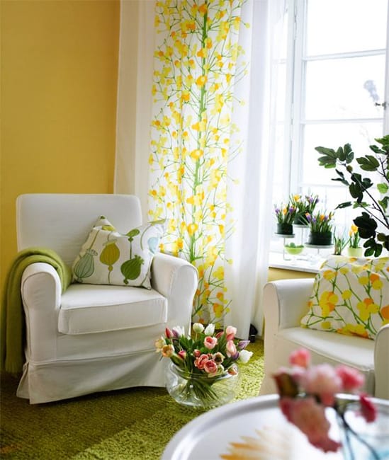 spring decor modern interiors