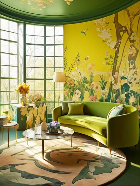 spring decor modern interiors