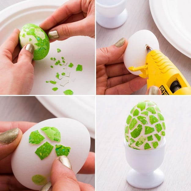 tutotial eggshell mosaics how to make decorations gifts