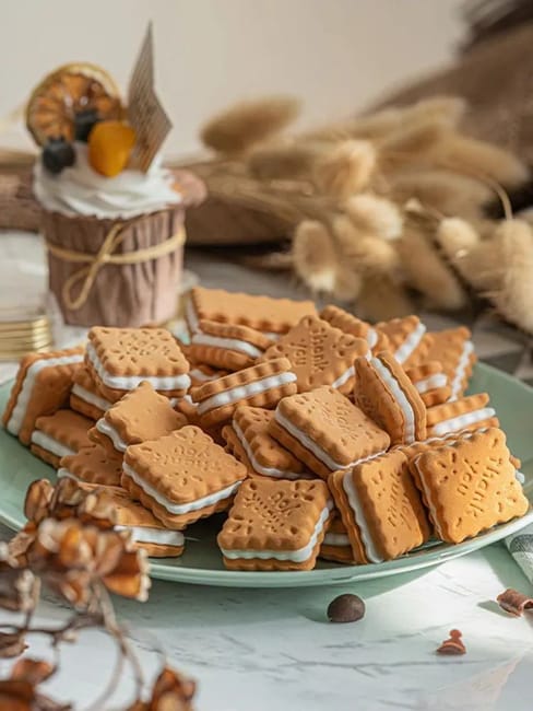 Eastern style easter food decoration