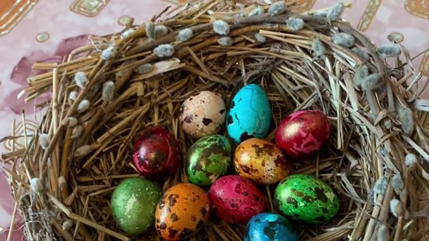 colorful eggs