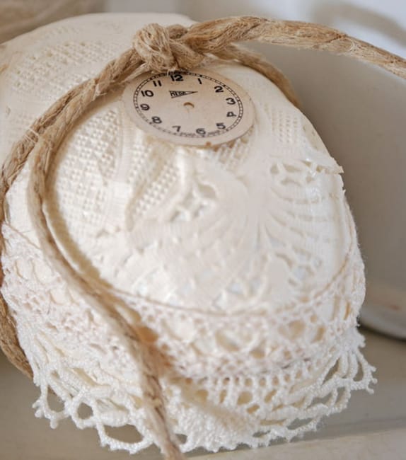 crochet egg decoration