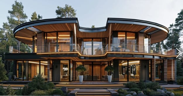wooden home design idea modern houses