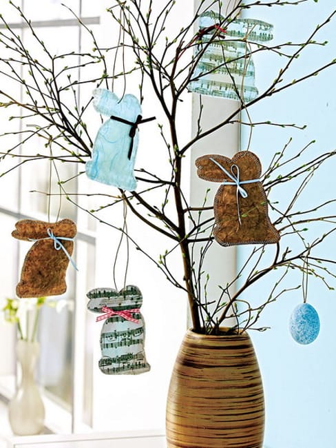 handmade spring decorations DIY crafts