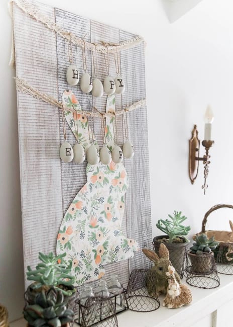 handmade spring decorations DIY crafts