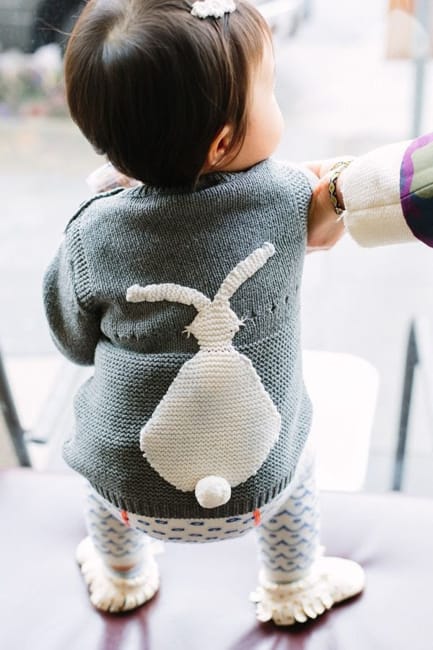 bunny sweater