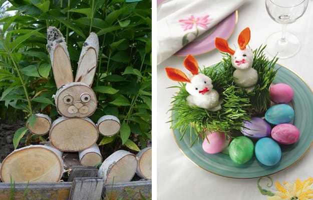 handmade spring decorations DIY crafts