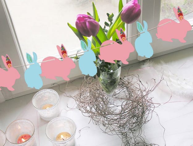 bunny garland
