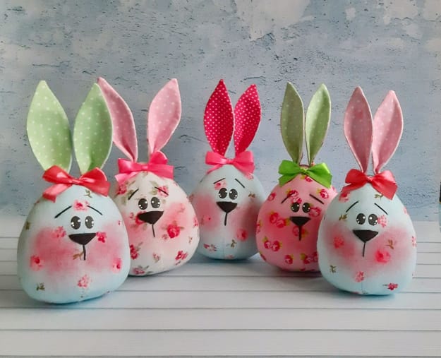 fabric crafts easter decorations